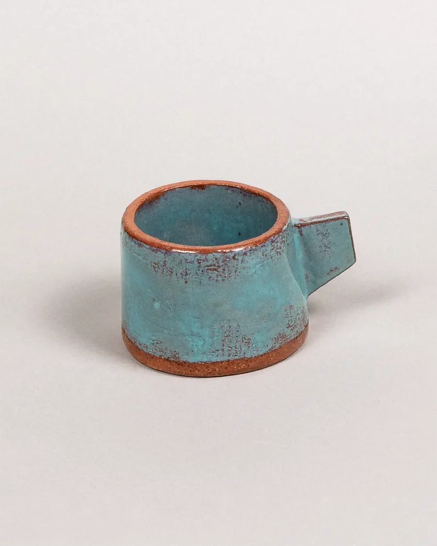 Cup - Bird - Blue Aqua