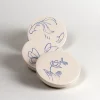 Interchangeable Lidded Jar - Melody - Blue on White