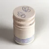 Interchangeable Lidded Jar - Melody - Blue on White