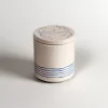Lid for Interchangeable Jar - Koi - Blue on White