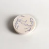 Lid for Interchangeable Jar - Koi - Blue on White