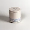 Lid for Interchangeable Jar - Lotus - Blue on White