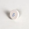 Pocket Stones - Letters - Blue on White