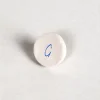 Pocket Stones - Letters - Blue on White