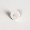 Pocket Stones - Letters - Blue on White