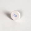 Pocket Stones - Letters - Blue on White