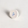 Pocket Stones - Letters - Blue on White
