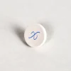 Pocket Stones - Letters - Blue on White