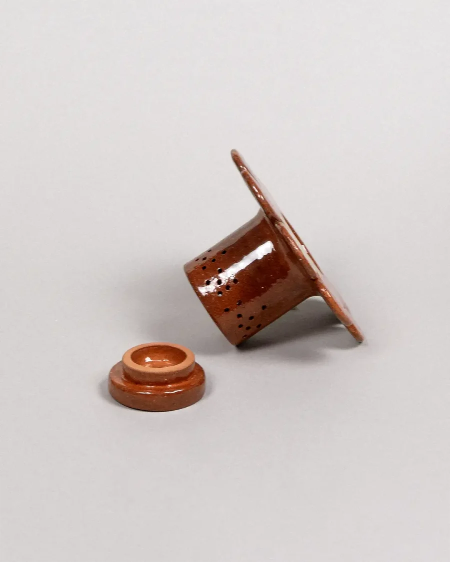 Tea Strainer - Sun - Terracotta