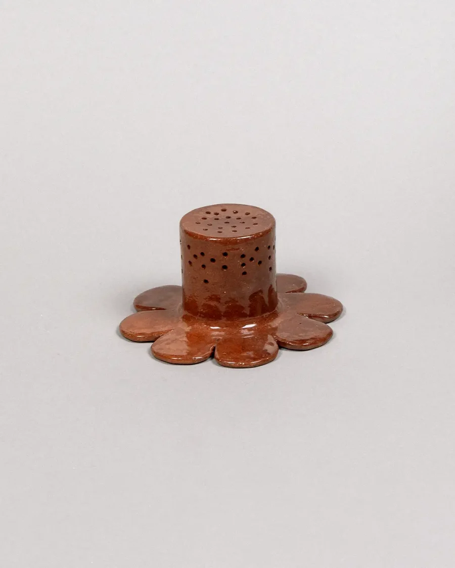 Tea Strainer - Sun - Terracotta