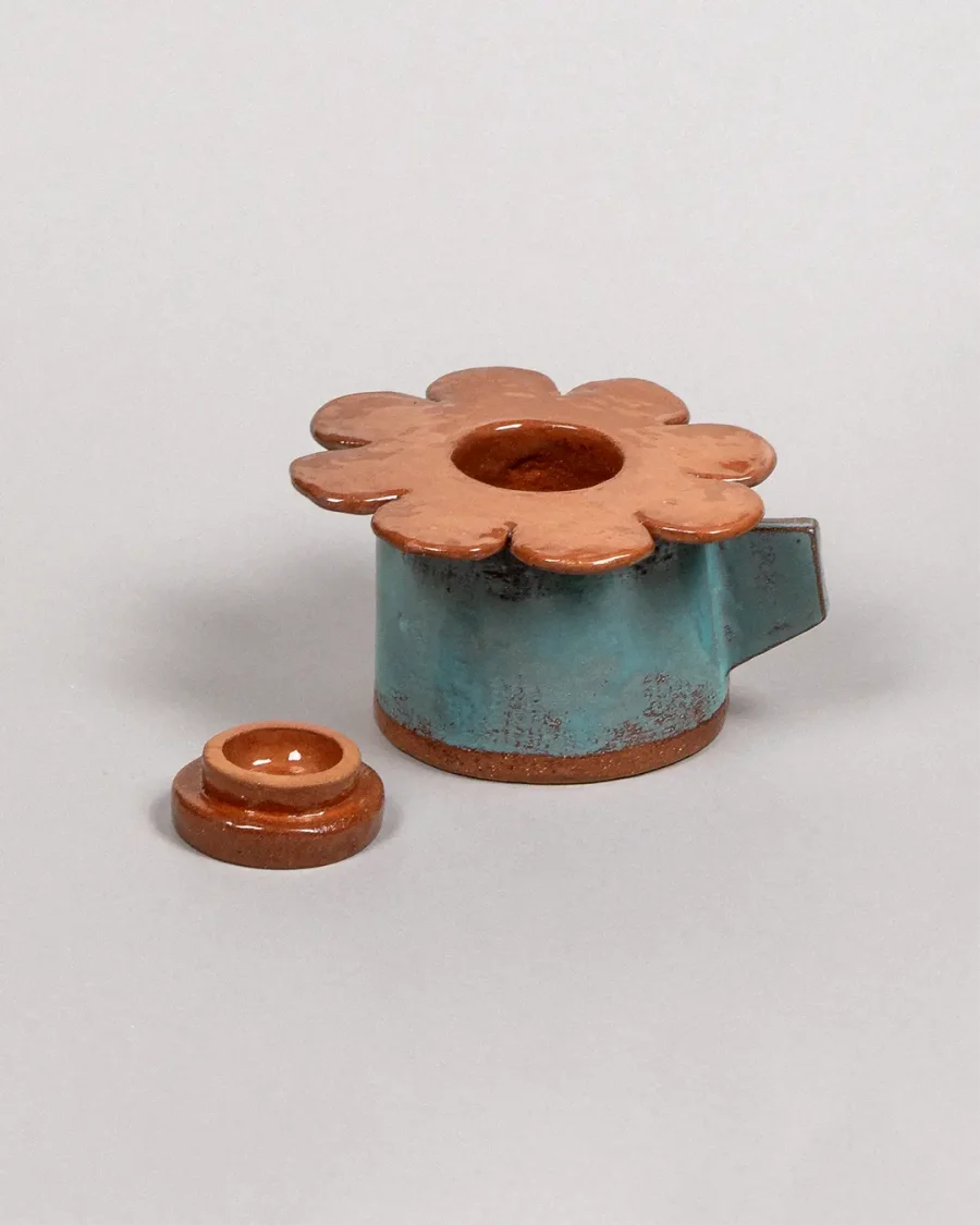 Tea Strainer - Sun - Terracotta