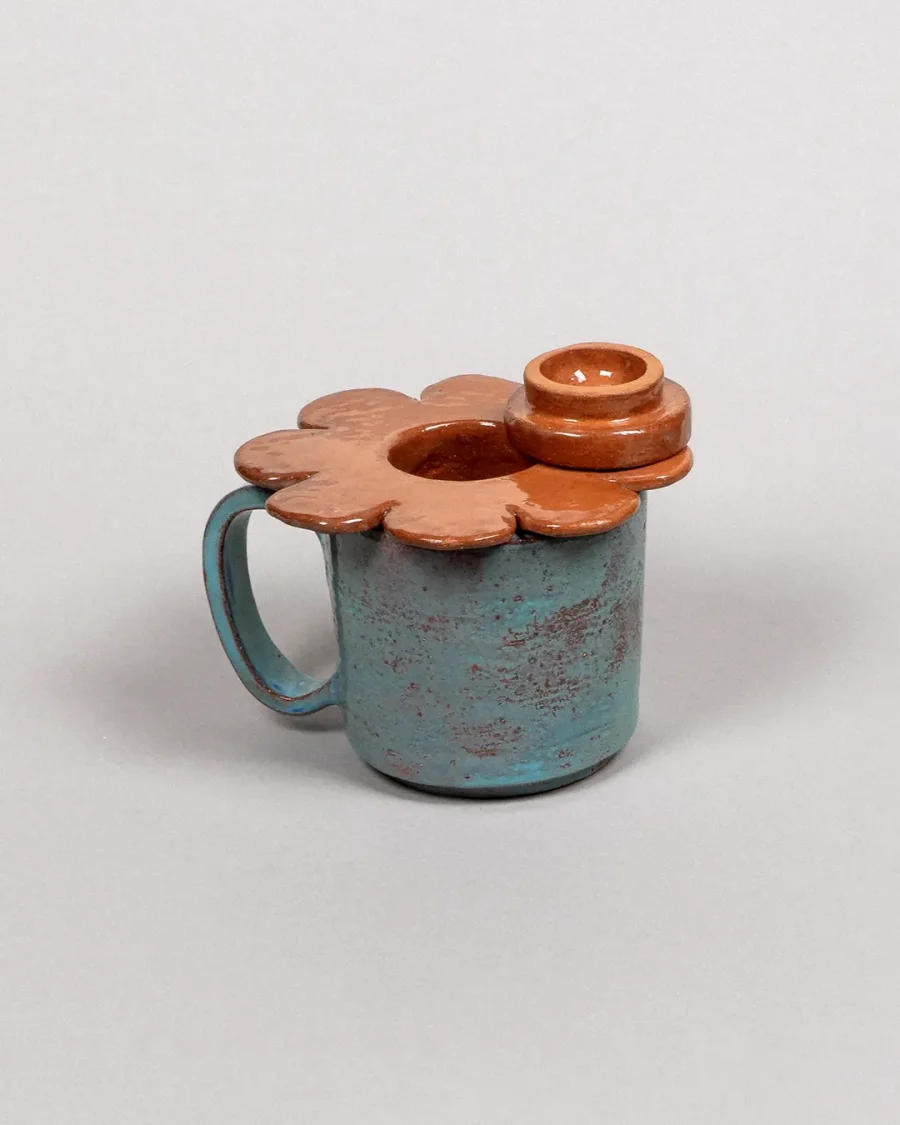 Tea Strainer - Sun - Terracotta