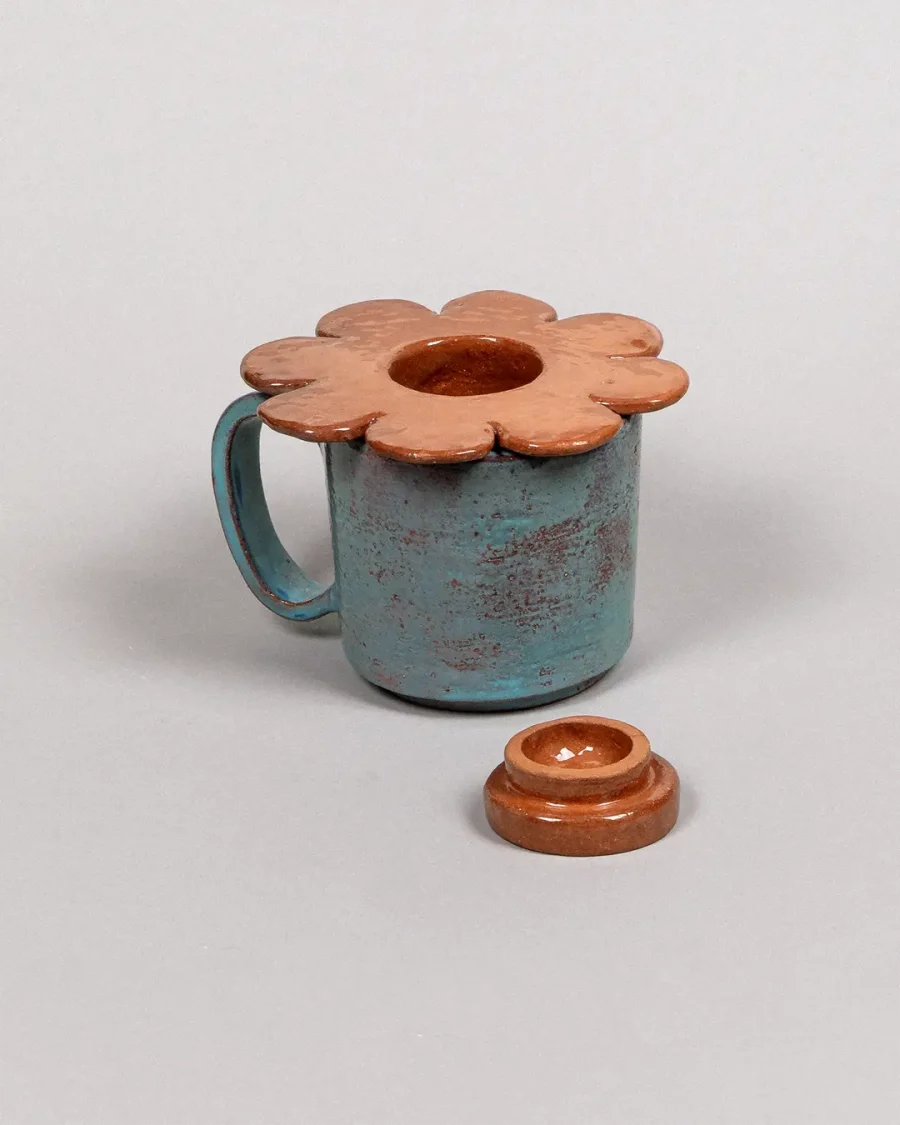 Tea Strainer - Sun - Terracotta