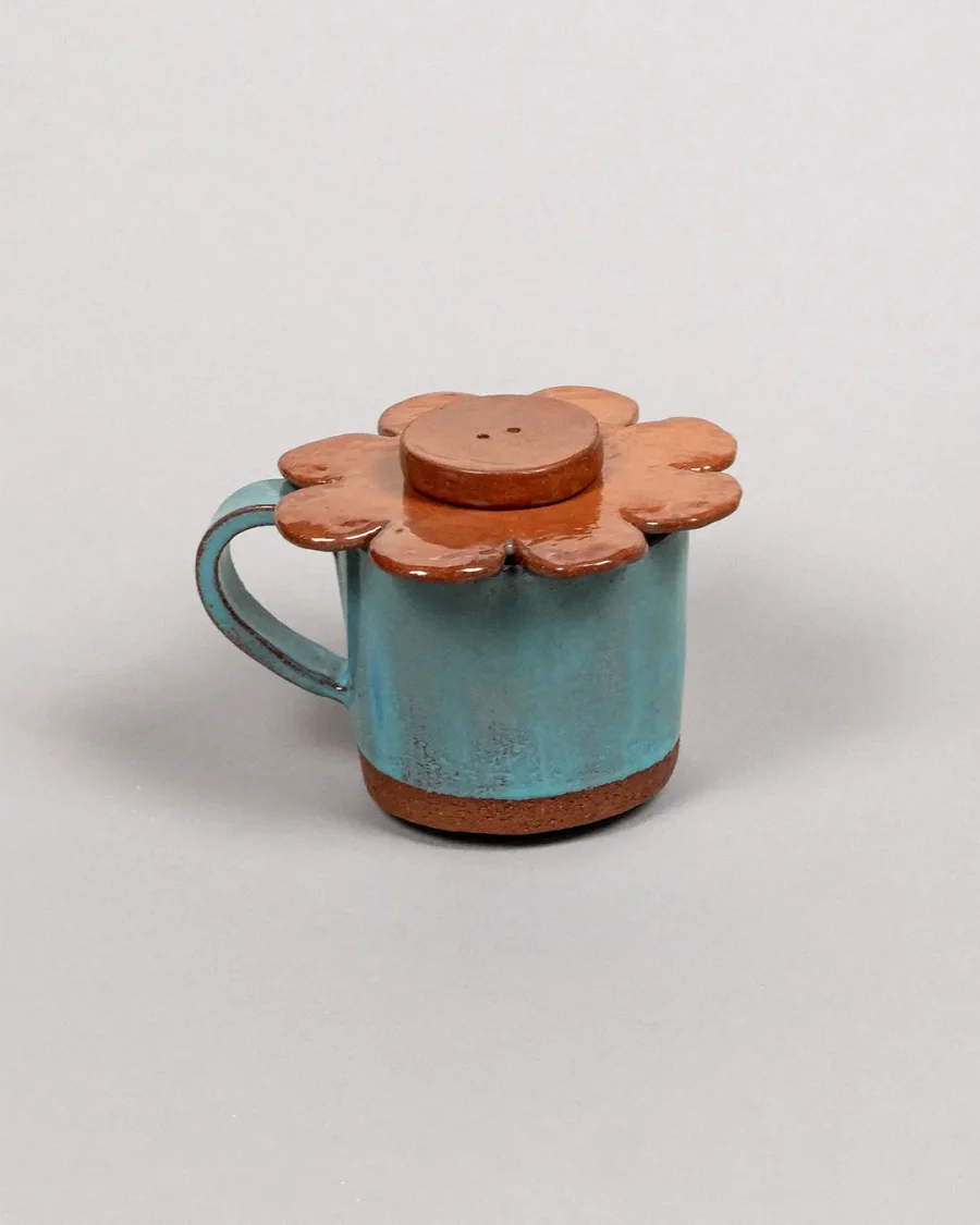 Tea Strainer - Sun - Terracotta