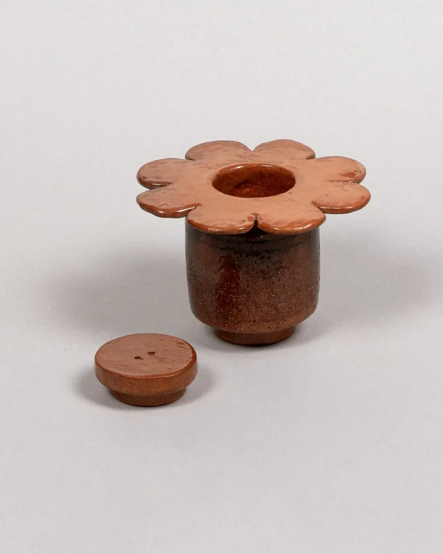 Tea Strainer - Sun - Terracotta